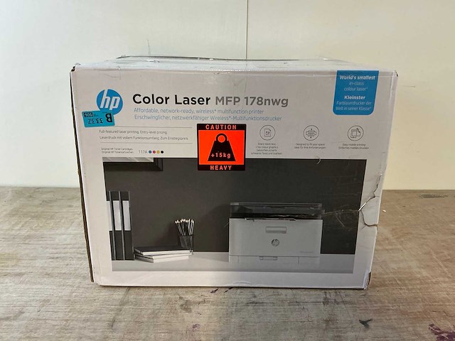 Hp color laser jet mfp 178nwg printer - afbeelding 2 van  10
