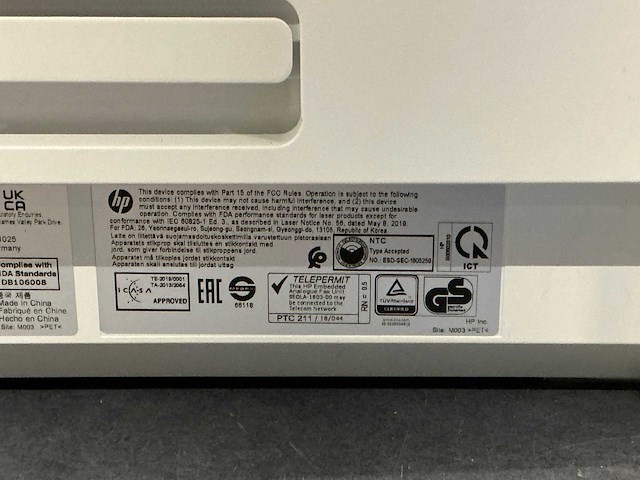 Hp color laser jet mfp179fwg (1x) - afbeelding 2 van  10