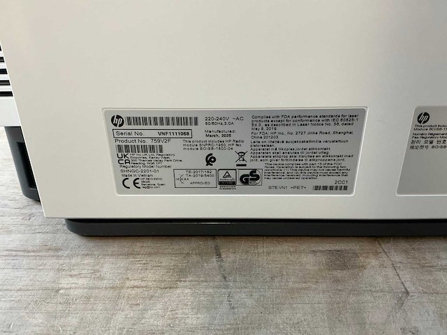 Hp color laser jet pro 3302fdwg printer - afbeelding 2 van  10