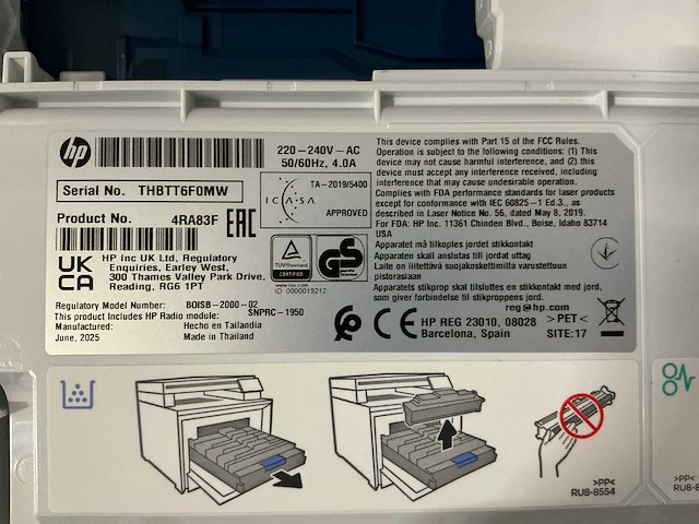Hp color laser jet pro mfp 4302dw laserprinter - afbeelding 5 van  14