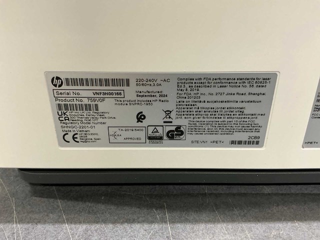 Hp color laser jet pro mfp3302sdwg printer - afbeelding 6 van  7