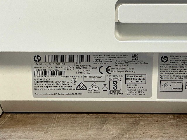 Hp color laser mfp 178nwg printer - afbeelding 2 van  10