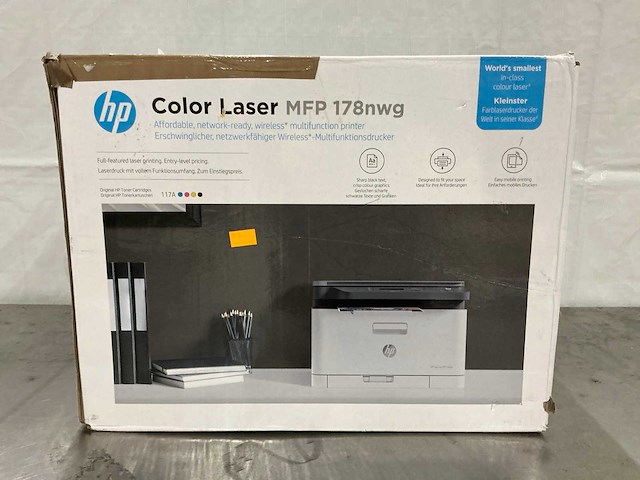 Hp color laser mfp 178nwg printer - afbeelding 2 van  9