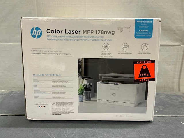 Hp color laser mfp 178nwg printer - afbeelding 1 van  10