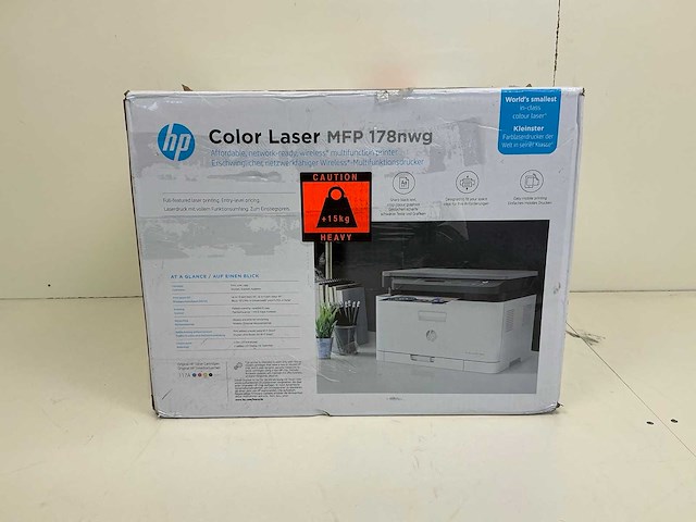 Hp color laser mfp 178nwg printer - afbeelding 2 van  8