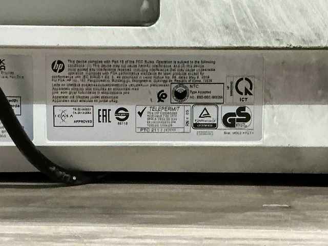 Hp color laser mfp 179fdw laserprinter - afbeelding 3 van  4