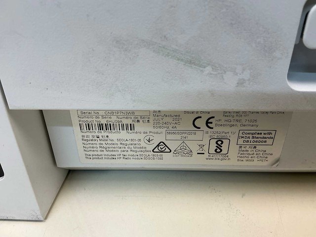 Hp color laser mfp 179fwg overige printers en copiers - afbeelding 5 van  5