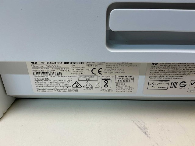 Hp color laser mfp 179fwg overige printers en copiers - afbeelding 1 van  5