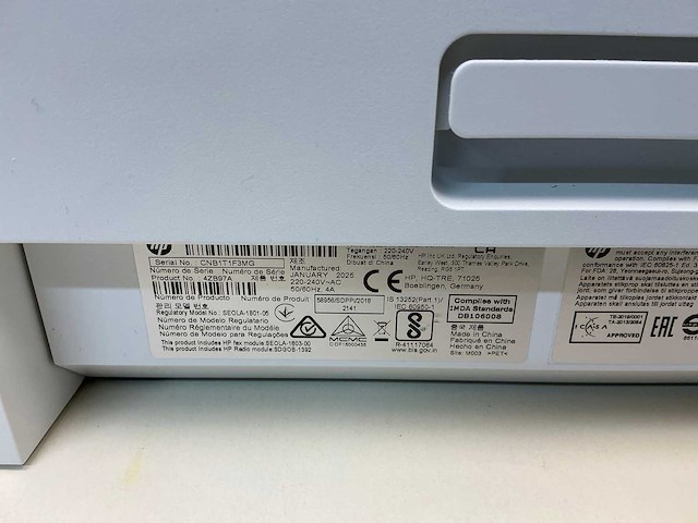 Hp color laser mfp 179fwg overige printers en copiers - afbeelding 2 van  3
