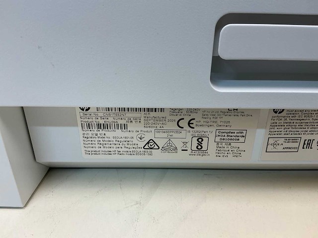 Hp color laser mfp 179fwg overige printers en copiers - afbeelding 5 van  6