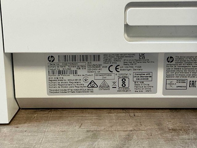 Hp color laser mfp 179fwg printer - afbeelding 2 van  10