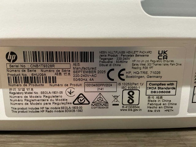 Hp color laser mfp 179fwg printer - afbeelding 11 van  11
