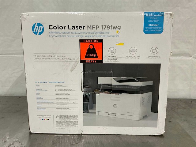 Hp color laser mfp 179nwg printer - afbeelding 2 van  7