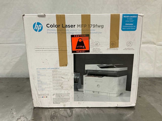 Hp color laser mfp 179nwg printer - afbeelding 2 van  8