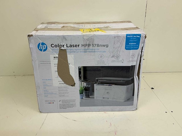 Hp color laser mfp 17nwg inktjetprinter - afbeelding 1 van  7