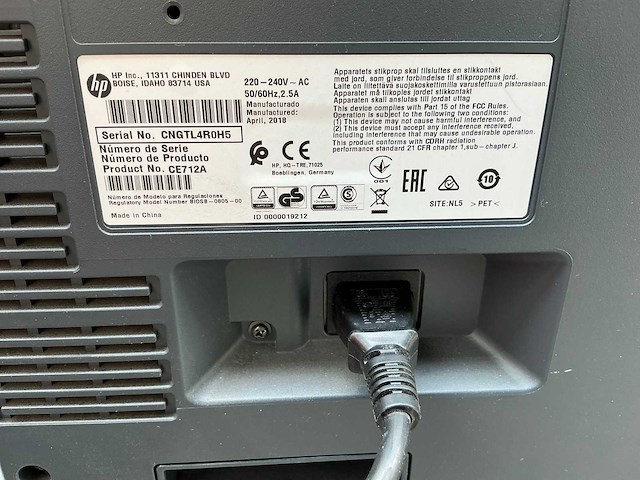 Hp color laserjet cp5225 laserprinter - afbeelding 4 van  4