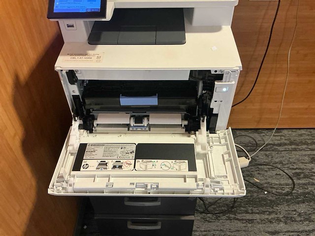 Hp color laserjet managed mfp e47528 laserprinter - afbeelding 4 van  6