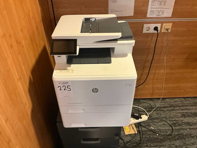 Hp color laserjet managed mfp e47528 laserprinter - afbeelding 2 van  5