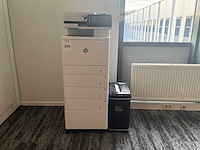 Hp color laserjet managed mfp e57540 laserprinter - afbeelding 2 van  5