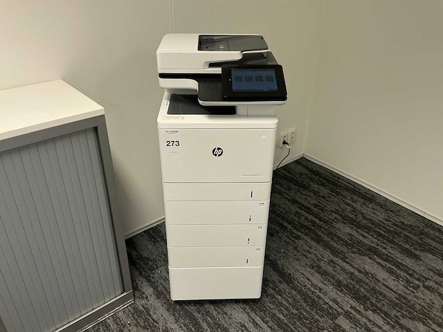 Hp color laserjet managed mfp e57540 laserprinter - afbeelding 2 van  7