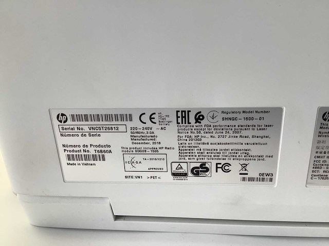 Hp color laserjet pro m253 laserprinter - afbeelding 12 van  12