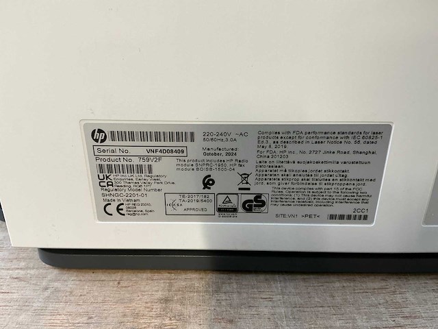 Hp color laserjet pro mfp 3302 fdwg overige printers en copiers - afbeelding 10 van  10