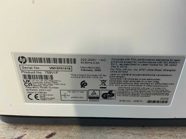 Hp color laserjet pro mfp 3302fdng overige printers en copiers - afbeelding 2 van  11