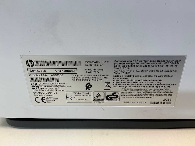 Hp color laserjet pro mfp 3302fdw overige printers en copiers - afbeelding 2 van  11