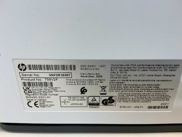 Hp color laserjet pro mfp 3302fdwg overige printers en copiers - afbeelding 5 van  11