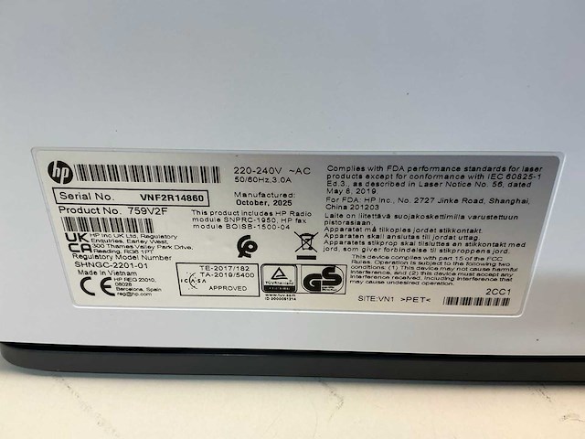 Hp color laserjet pro mfp 3302fdwg overige printers en copiers - afbeelding 2 van  11