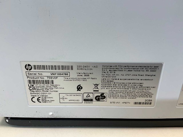 Hp color laserjet pro mfp 3302sdwg overige printers en copiers - afbeelding 2 van  11