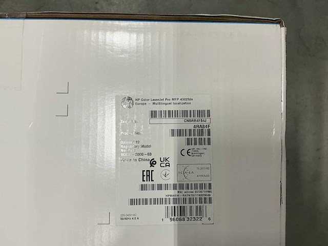 Hp color laserjet pro mfp 4302fdn - afbeelding 2 van  2