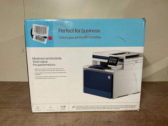 Hp color laserjet pro mfp 4302fdw overige printers en copiers - afbeelding 9 van  9