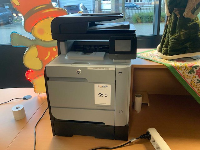 Hp color laserjet pro mfp m476dw laserprinter - afbeelding 1 van  3