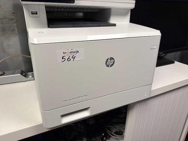 Hp color laserjet pro mfp m477fdw all-in-one laserprinter - afbeelding 3 van  7