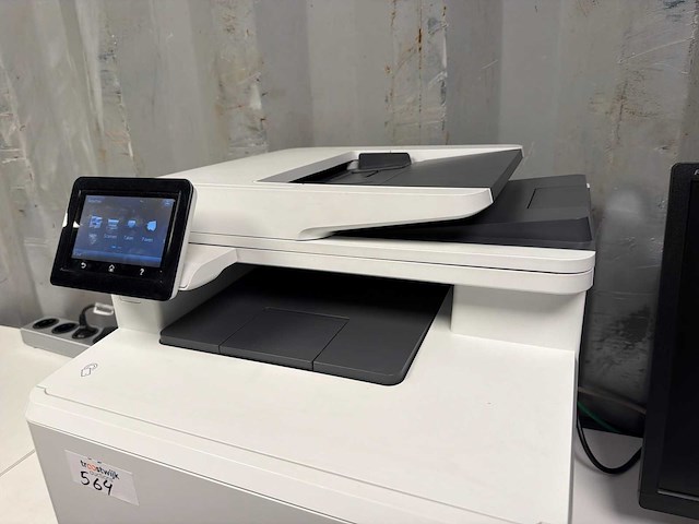 Hp color laserjet pro mfp m477fdw all-in-one laserprinter - afbeelding 4 van  7