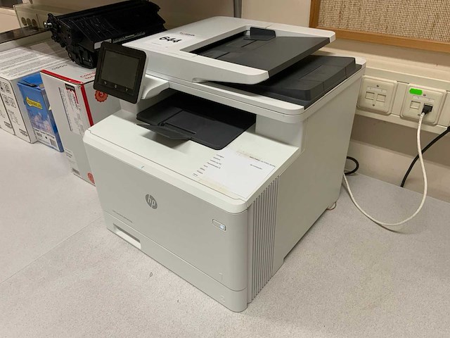 Hp color laserjet pro mfp m479fdn laserprinter - afbeelding 5 van  5