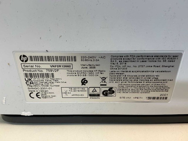 Hp color laserjet pro mfp3302fdwg overige printers en copiers - afbeelding 2 van  9