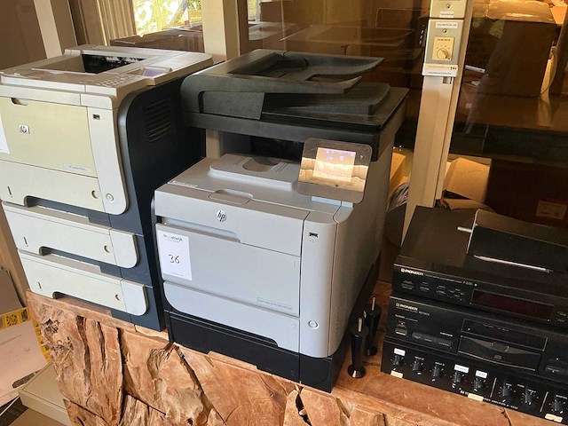Hp color laserjet pro mfp476dn laserprinter - afbeelding 1 van  8