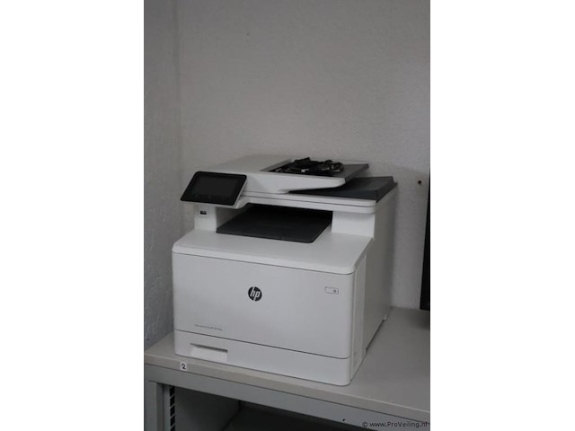 Hp color laserjet pro multifunctionele printer m479fdw - afbeelding 1 van  4