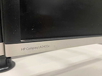 Hp compaq - 24" monitoren met dubbele monitorarm - dp, vga, dvi - afbeelding 14 van  18