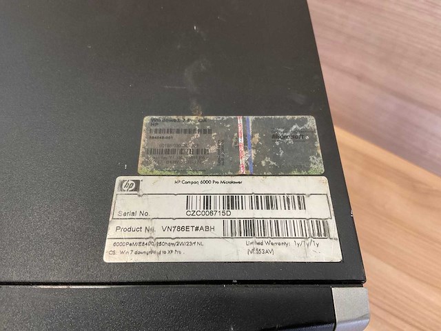 Hp compaq computer - afbeelding 3 van  5