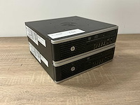 Hp compaq elite 8300 desktop (2x) - afbeelding 1 van  3
