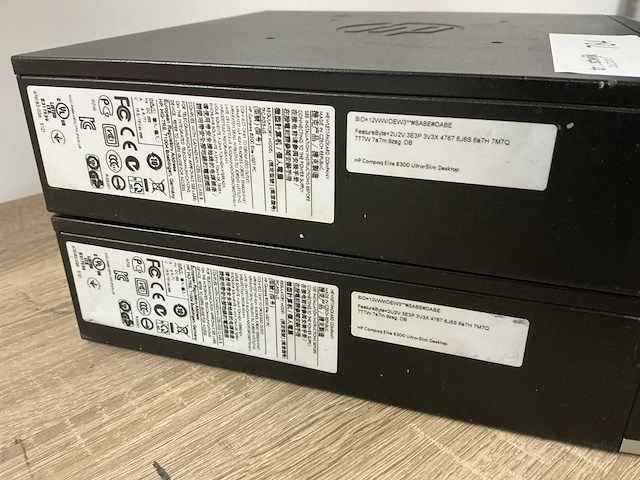 Hp compaq elite 8300 desktop (2x) - afbeelding 2 van  3