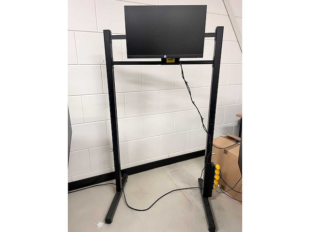 Hp computer + monitor + standaard (5x) - afbeelding 3 van  10