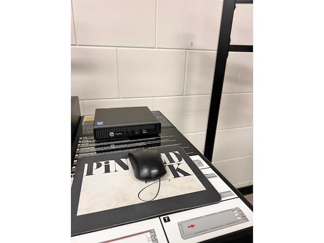 Hp computer + monitor + standaard (5x) - afbeelding 4 van  10