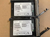 Hp (d3700), 2x 480 ssd(mk000480gwcev) - 2x 1.92 tb ssd(mk001920gwcfb) - 4x 1.2 tb sas(eg1200jemda) - 16x 1.2 tb sas(eg1200jehmc) network attached storage - afbeelding 2 van  14