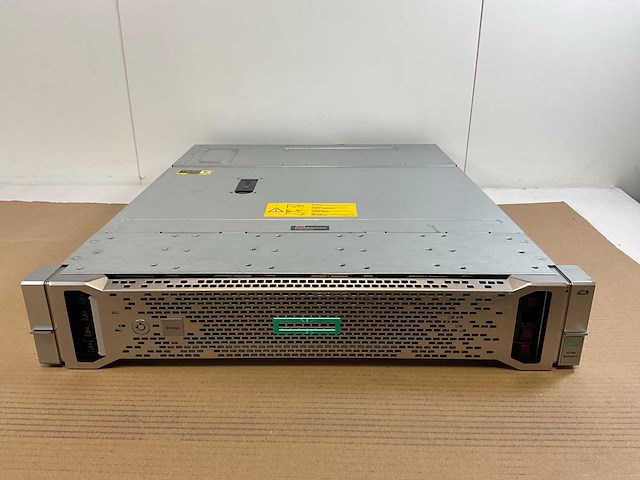 Hp (d3700), 2x 480 ssd(mk000480gwcev) - 2x 1.92 tb ssd(mk001920gwcfb) - 4x 1.2 tb sas(eg1200jemda) - 16x 1.2 tb sas(eg1200jehmc) network attached storage - afbeelding 1 van  14