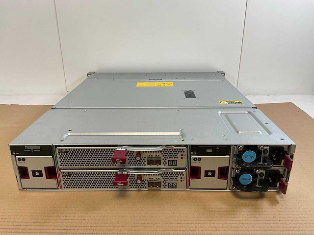 Hp (d3700), 2x 480 ssd(mk000480gwcev) - 2x 1.92 tb ssd(mk001920gwcfb) - 4x 1.2 tb sas(eg1200jemda) - 16x 1.2 tb sas(eg1200jehmc) network attached storage - afbeelding 12 van  14