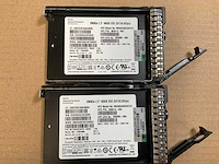 Hp (d3700), 2x 480 ssd(mk000480gwcev) - 2x 1.92 tb ssd(mk001920gwcfb) - 4x 1.2 tb sas(eg1200jemda) - 16x 1.2 tb sas(eg1200jehmc) network attached storage - afbeelding 14 van  14